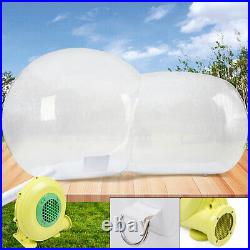 Transparent Inflatable Bubble Tent withQuiet Air Blower Eco Tent Outdoor Camping