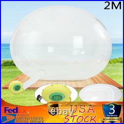 Transparent Inflatable PVC Clear Eco Dome Camping Bubble Tent Commercial Grade