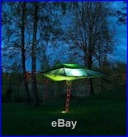 Tree Tent Tensile Stingray 3 Person Hanging Hammock Hiking Camping Outdoor