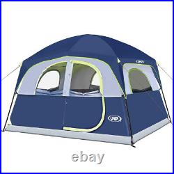 UNP 6 Person Waterproof Windproof Family Camping Tent