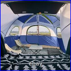 UNP SUV Tent for Camping, 6-person Car Camping Tent, SUV Tailgate Tent for Ou