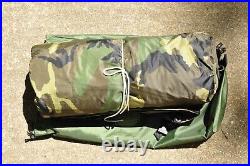 USGI TCOP by Eureka! Tent Combat One Person Woodland Camo Tactical Shelter USMC