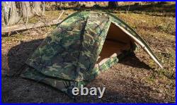 USMC One Person Combat Tent TCOP Marine Corp Woodland Camo Tent (Made in USA)
