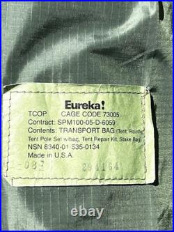 USMC One Person Combat Tent TCOP Marine Corp Woodland Camo Tent (Made in USA)