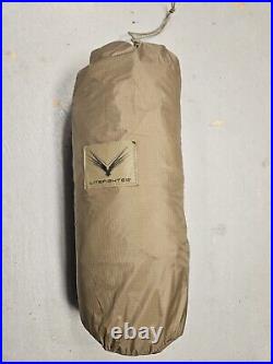 US LiteFighter 1 Individual Tent System NSN8340-01-628-8864 Tan/Coyote Free Ship