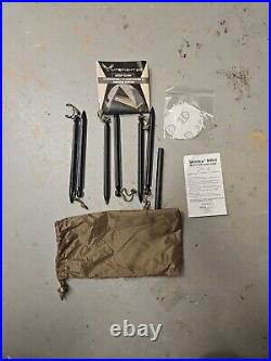 US LiteFighter 1 Individual Tent System NSN8340-01-628-8864 Tan/Coyote Free Ship