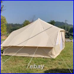 US Ship Waterproof Cotton Canvas 4 Season Camping Touareg Tent for 810 Persons