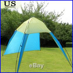 UV Sun Shade Shelter Triangle Beach Tent Canopy Portable Picnic Camping Outdoor
