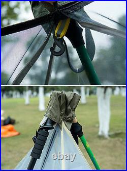 Ultralight 1 Man Backpacking Tent Just 1.2kg c/w Pair of Ali Walking Poles