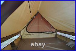 Ultralight 2-3 Person Waterproof Outdoor Camping Tent Hiking Rodless Tents New