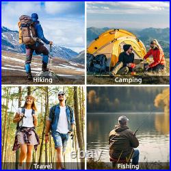 Ultralight Camping Tent Survival Bungalow Tent Waterproof Pyramid Tent M6P9