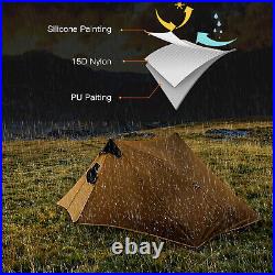 Ultralight Tent 2 Person Lightweight Backpacking & Camping Tent 1.5kg