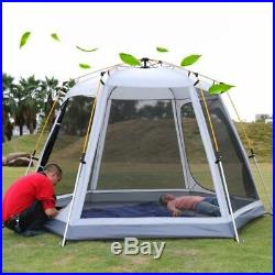 Ultraviolet Hexagonal Outdoor Camping Tent Waterproof Picnic Portable House