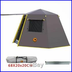 Ultraviolet Hexagonal Outdoor Camping Tent Waterproof Picnic Portable House