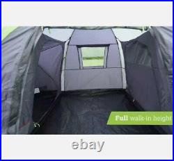 Urban Escapes 6 person 2 Rooms tunnel tent Large Family Tent with porch