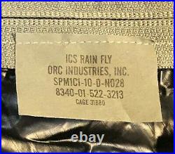 Us Army Acu Ucp Military 1-man Ics Improved Combat Shelter Tent System Tcop Ln