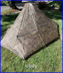 Used Zpacks Plexamid Tent Camo