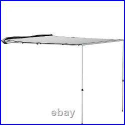 VEVOR Car Awning Car Tent Retractable Waterproof SUV Rooftop Grey 6.6'x8.2