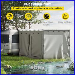 VEVOR Car Awning Room SUV Tent Room 6.6' x 8.2' Waterproof Windproof Shelter