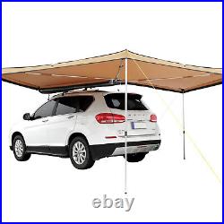 VEVOR Retractable Car Side Awning 8.2' Height Vehicle Awning 270 Degree UV50+