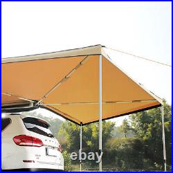 VEVOR Retractable Car Side Awning 8.2' Height Vehicle Awning 270 Degree UV50+