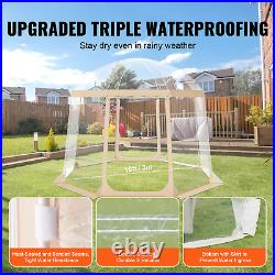 VEVOR Sports Tent Instant Pop-Up Clear Bubble Shelter Weather Proof 4-8 Person