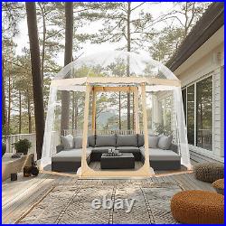VEVOR Sports Tent Instant Pop-Up Clear Bubble Shelter Weather Proof 4-8 Person