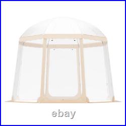 VEVOR Sports Tent Instant Pop-Up Clear Bubble Shelter Weather Proof 4-8 Person
