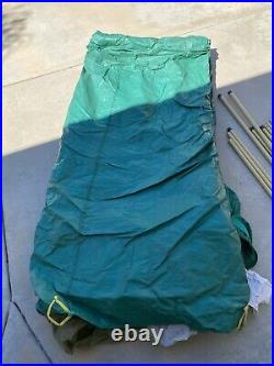 VTG Heavy Duty Columbia Greatland 3 Room Tent Sleeps 8 People Good Condition