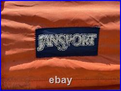 Vintage 1970s JanSport Mountain Dome Tent, Orange and Blue