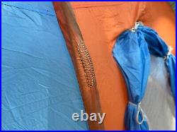 Vintage 1970s JanSport Mountain Dome Tent, Orange and Blue
