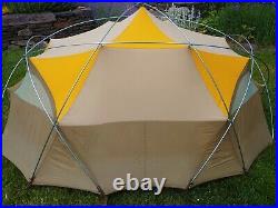 Vintage 1970s North Face TNF Ring Oval Intention Original Geodesic Dome Tent