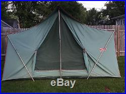 Vintage Coleman 13x10 Canvas Oasis Tent Model 8476A130