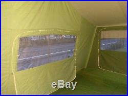Vintage Coleman Oasis Canvas Cabin Tent 12x9 Model #8470-722 1971-1974 nice
