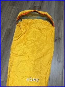 Vintage Early Winters Yellow GoreTex Bivvy Sack One Person Sleeping Tent