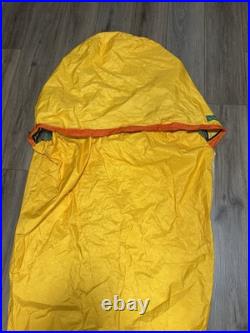 Vintage Early Winters Yellow GoreTex Bivvy Sack One Person Sleeping Tent