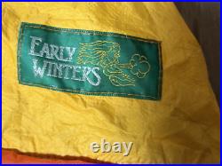 Vintage Early Winters Yellow GoreTex Bivvy Sack One Person Sleeping Tent