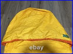 Vintage Early Winters Yellow GoreTex Bivvy Sack One Person Sleeping Tent