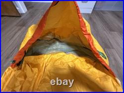 Vintage Early Winters Yellow GoreTex Bivvy Sack One Person Sleeping Tent