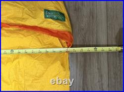 Vintage Early Winters Yellow GoreTex Bivvy Sack One Person Sleeping Tent