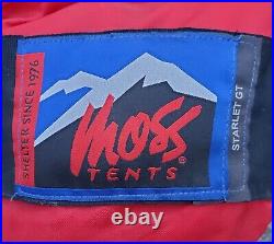 Vintage Moss Starlet GT Tent 2 Person 3/4 Season Camping Backpacking