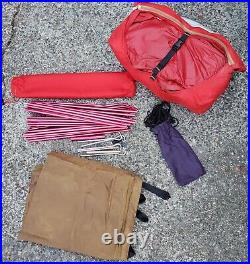 Vintage Moss Starlet GT Tent 2 Person 3/4 Season Camping Backpacking