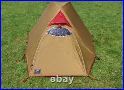 Vintage Moss Starlet GT Tent 2 Person 3/4 Season Camping Backpacking