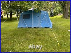 Vintage SEARS Ted Williams Canvas Tent Model NO. 308-781060 Great Shape