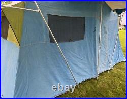 Vintage SEARS Ted Williams Canvas Tent Model NO. 308-781060 Great Shape