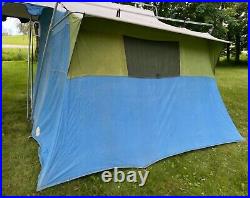 Vintage SEARS Ted Williams Canvas Tent Model NO. 308-781060 Great Shape