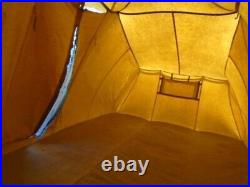 Vintage Sears Heavy Duty Canvas Cabin Tent 9x18