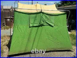 Vintage Wenzel Heavy Duty Canvas Camping Tent