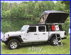 Voyager Pop Up Roof Top Camping Tent with Laddder for Wrangler Minivan SUV Truck
