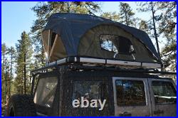 Voyager Pop Up Roof Top Camping Tent with Ladder fits Wrangler Minivan SUV Truck